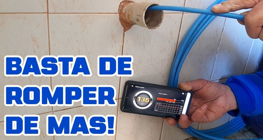 obstrucción en bajante interior de piso